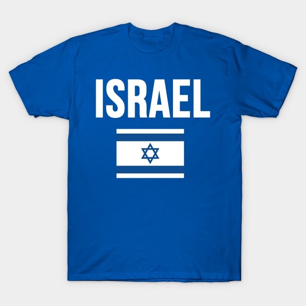 Israel Flag T-Shirt by TrevelyanPrints